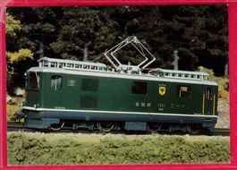 BRÜNIGBAHN, MODELL DER HGe4/4 1991, M 1:87
