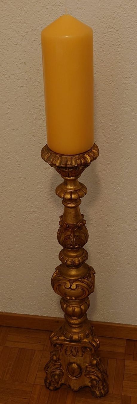 Portacandele: Güldener sakraler KerzenStänder / Torchère – Usato da Neuhausen venduto da MonoCeros 3