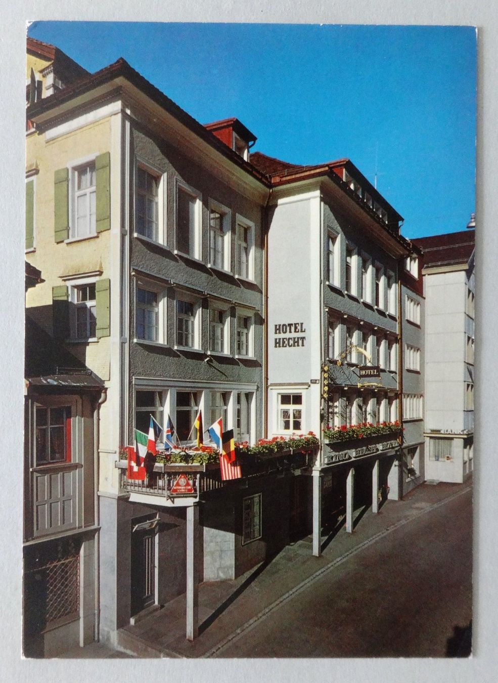 Cartes postales: Hotel Hecht, Appenzell – D'occasion à Fétigny par Billy2miny