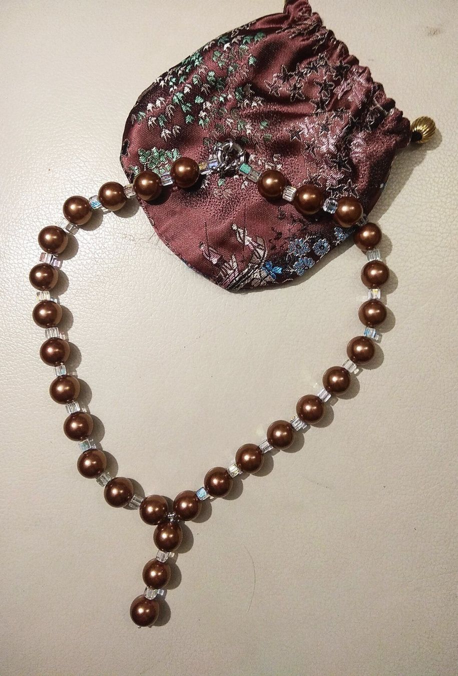 Catenine: Traumhafte Kette mit Kristall – Nuovo e nell'imballaggio originale da Münchenbuchsee venduto da Daniel0133