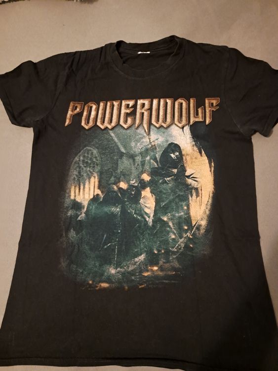 Powerwolf Call Of The Wild – T-Shirt Uomo – Nero S – 100% Cotone Regular – Merch Ufficiale