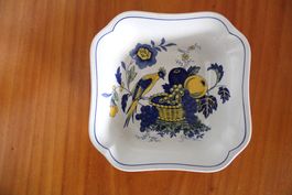 Vintage Porzellan Schale , Copeland Spode England Blue Bird