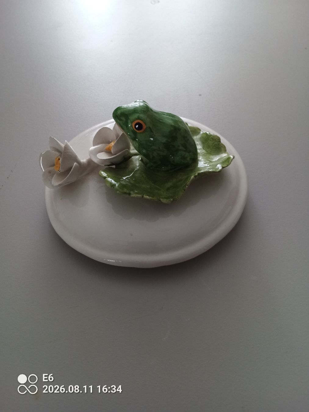 Zuckerdosen: Keramikdose mit Frosch – Gebraucht aus Zürich von Mitzi6 2