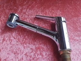 Armatur- Küchenmischer KWC, mit Flexschläuchen
