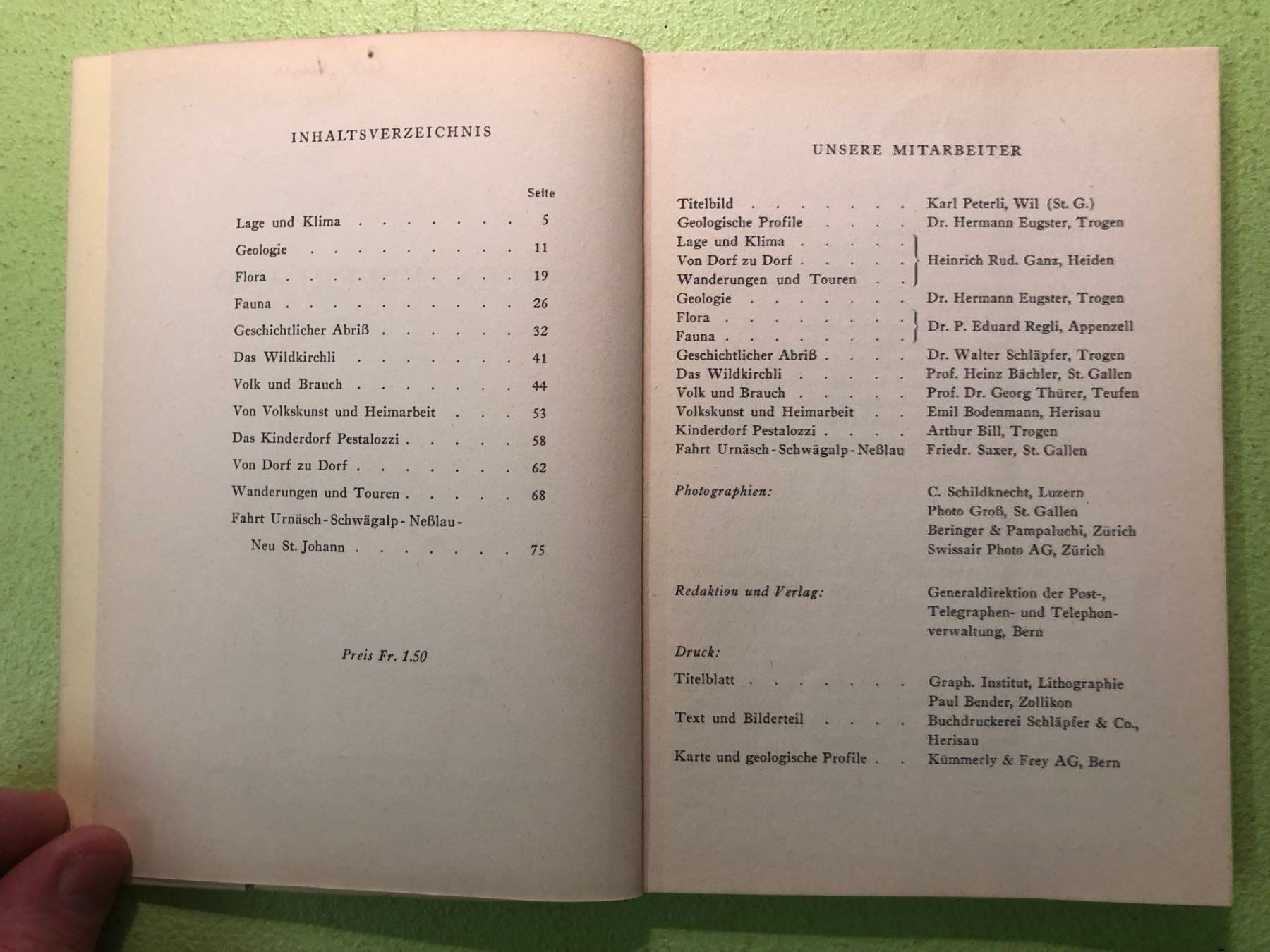 Libri: Schweizerische Alpenposten: Appenzellerland – Usato da Zürich venduto da allp 4