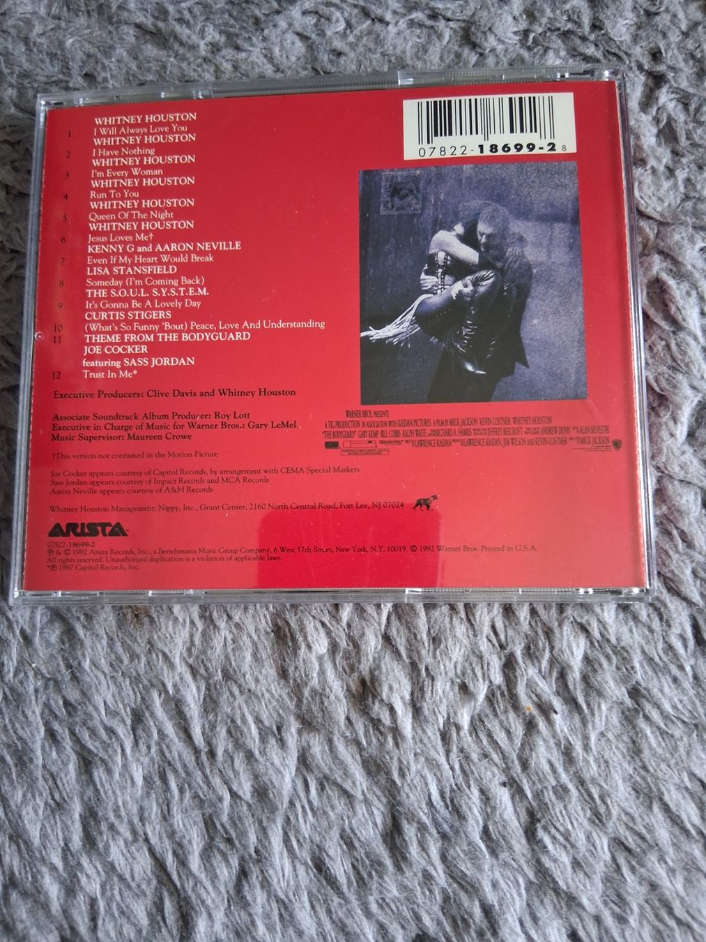 CDs: THE BODYGUARD      SOUNDTRACK   CD – D'occasion à Wetzikon ZH par Ramones01 1