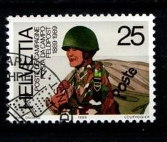 1989 -100 Jahre Schweiz. Feldpost