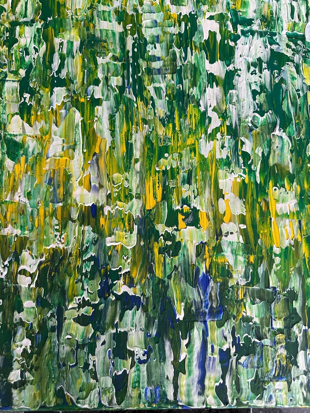 Dipinti: Acrylbild 40x40 cm abstrakt – Usato da Wettswil venduto da haddy91 5