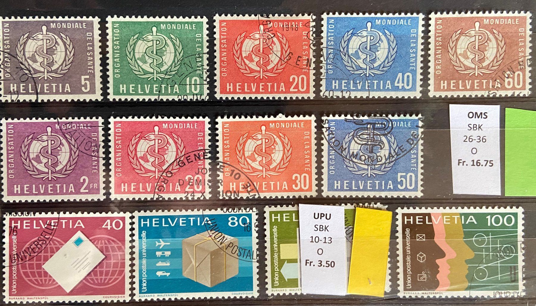 Tous les timbres: Lot Ämtermarken  gestempelt – D'occasion à Böckten par Hansi36