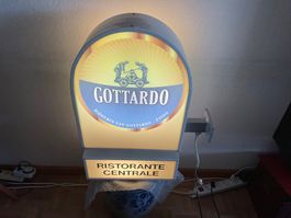 LEUCHTSCHILD GOTTARDO BIRRERIA SAN GOTTARDO -FAIDO