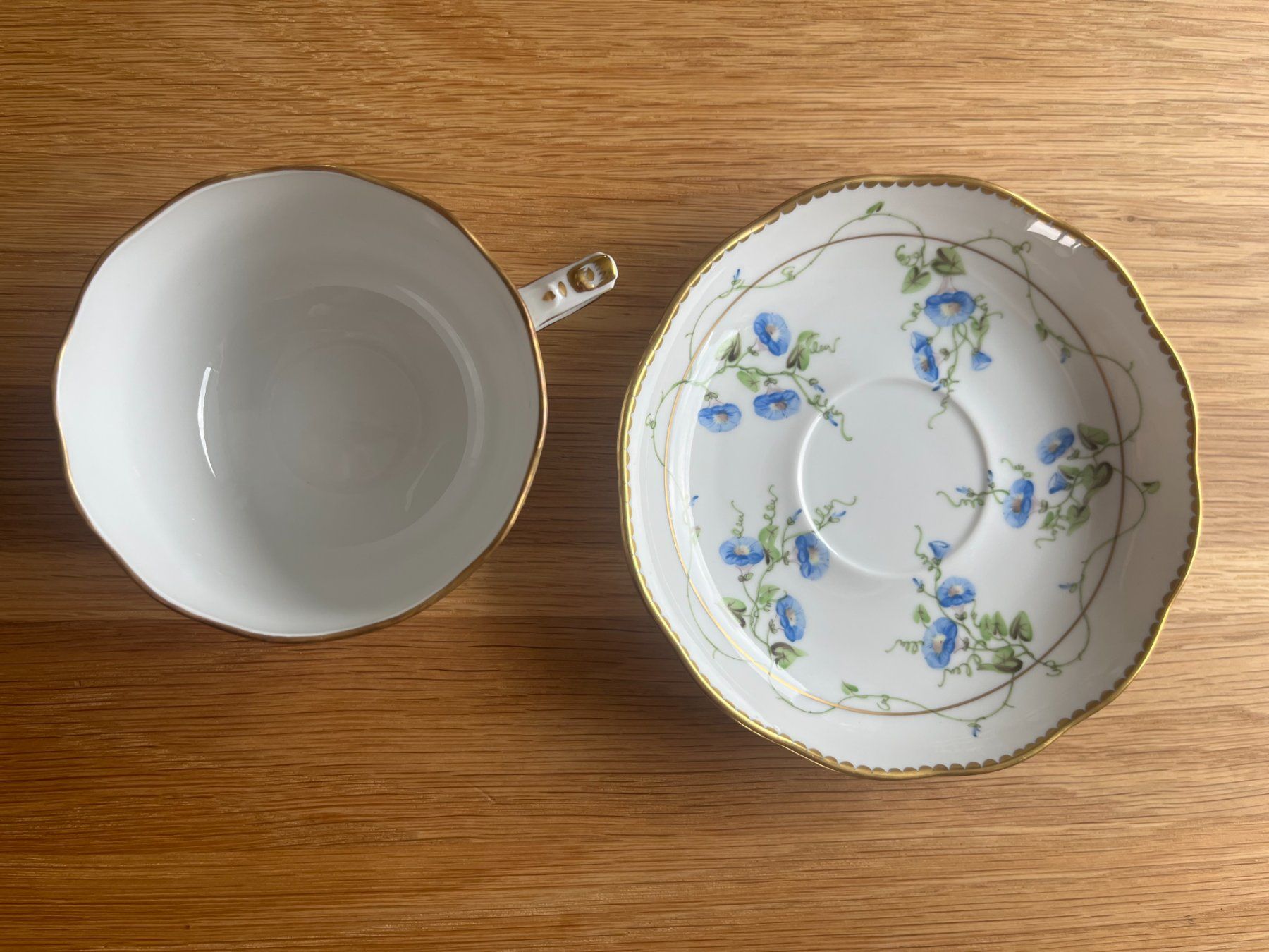 Herend Tasses: Herend Tasse mit Unterteller – Neuf (Voir description) à Schwerzenbach par b00nb00n 1