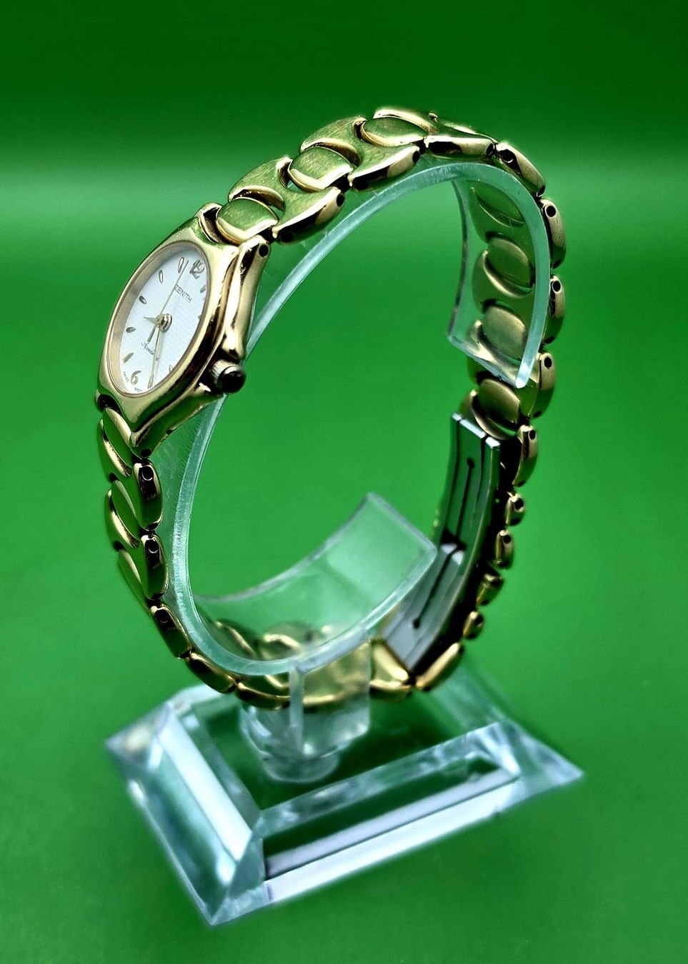Zenith Orologi: ZENITH DATE ACADEMY HELLES ZIFFERBLATT VERGOLDET GEHÄUSE – Usato da Neftenbach venduto da Taschen-Uhren 6
