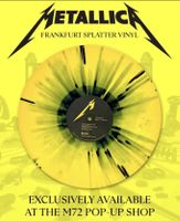 METALLICA – M72 EXCLUSIVE VINYL - Frankfurt Germany Popup