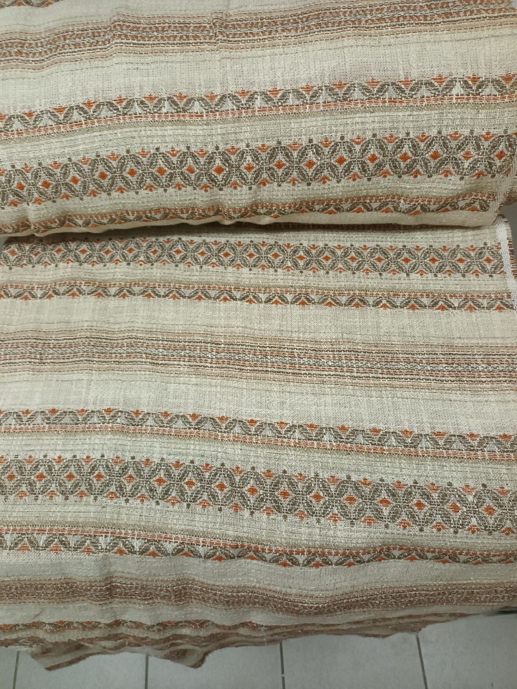 Tessuti: 25 meter Vorhangstoff rustikal, Leinen Baumwolle Polyester – Nuovo e nell'imballaggio originale da sursee venduto da pasuro 8