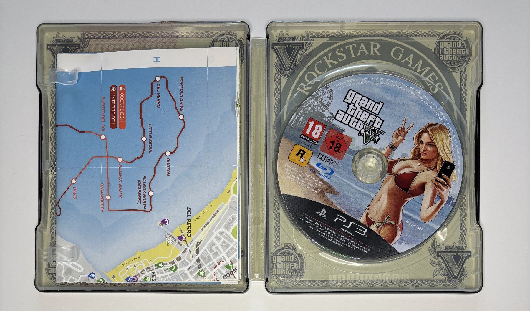 Giochi: PS3 - Grand Theft Auto V - Steelbook – Usato da Allschwil venduto da Bullach 1