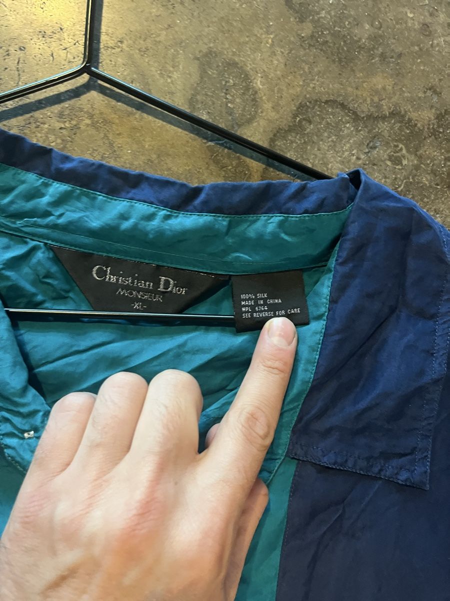 Dior Magliette Polo: Dior Seiden Polo XL – Usato da Gockhausen venduto da Turmfalken 1