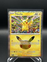 Pikachu Celebration 30th Pokémon Karten DE