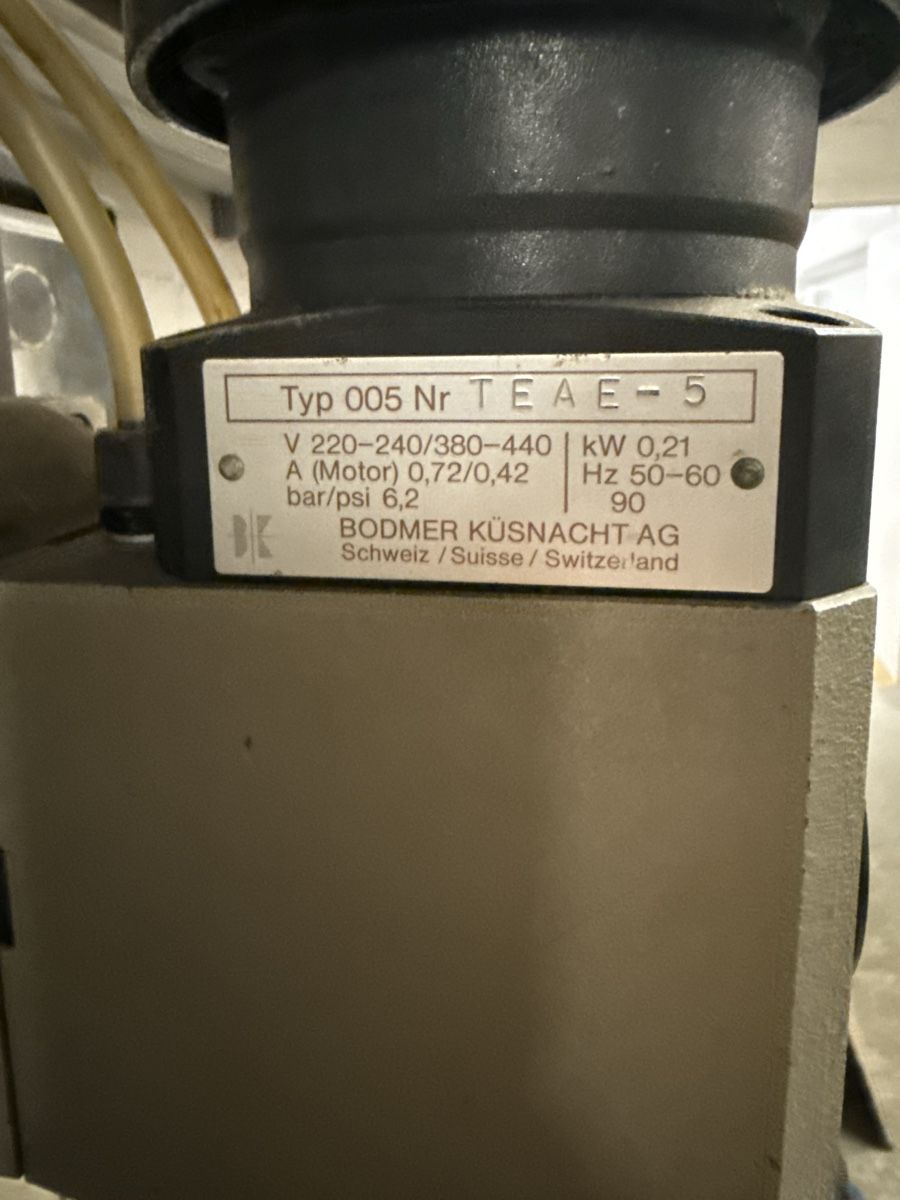Tutte le macchine: Taumelnietmaschine BODMER – Difettoso da Sirnach venduto da S54Power 4