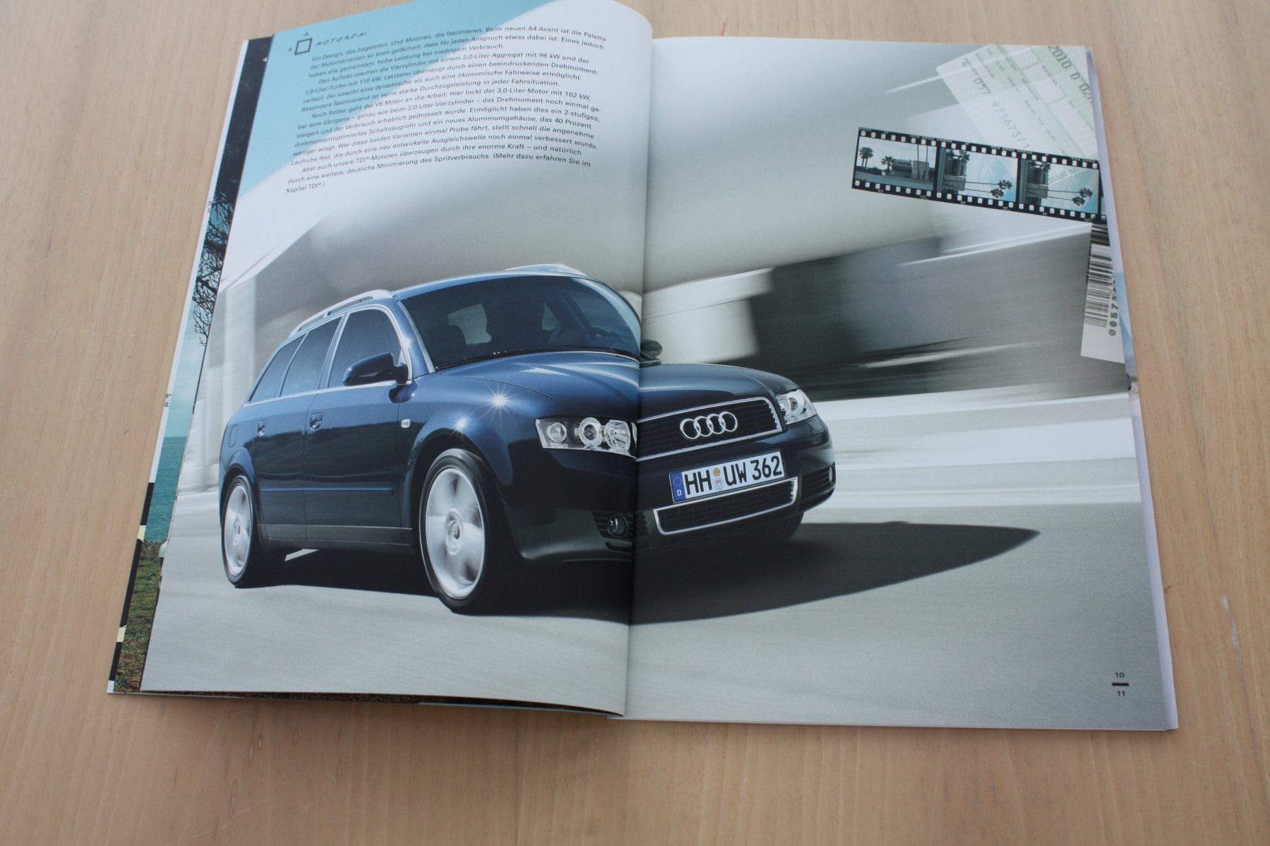 Audi Documenti: Audi A4 Avant CH-Prospekt 6/2001 – Usato da Wikon venduto da erwin400 3