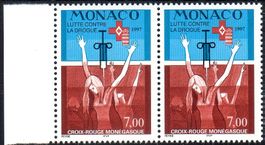 ** POSTFRISCH ** MONACO KAMPF GEGEN DROGENMISSBRAUCH - 1A65