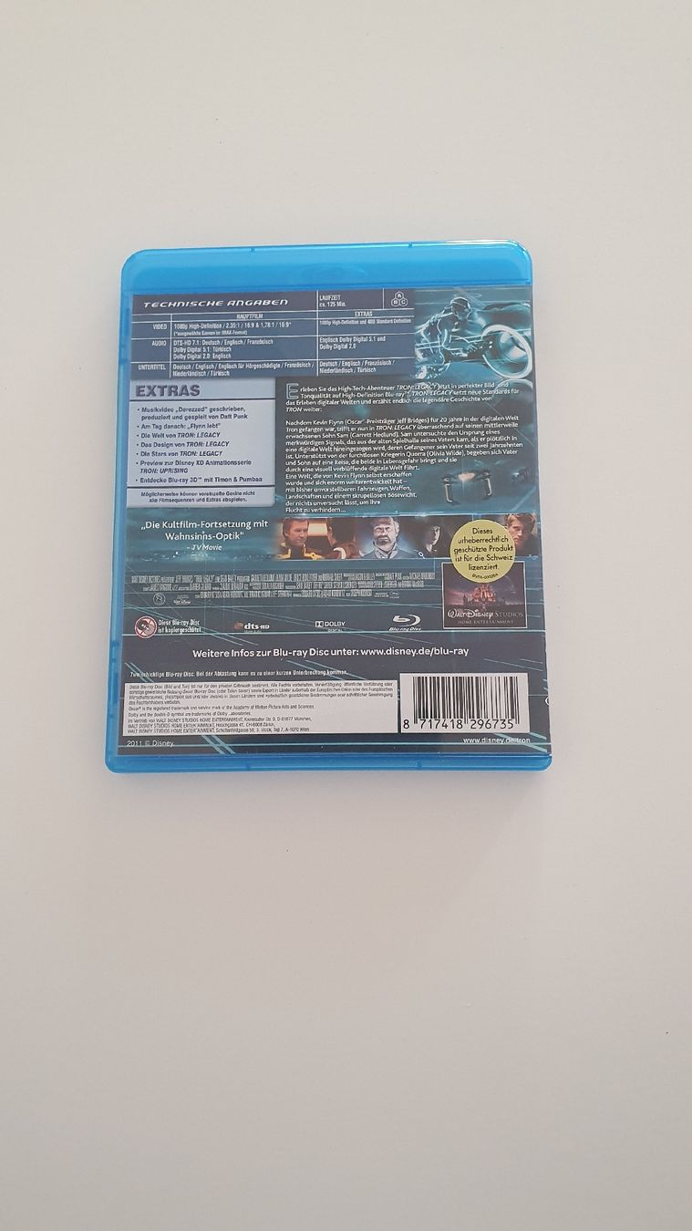 Tutti i DVDs: Tron Legacy – Usato da Rupperswil venduto da lenzburg02 1