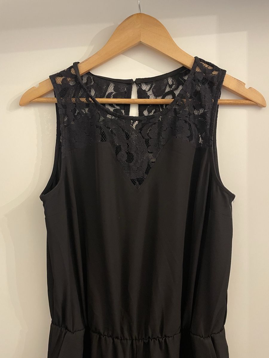Tute: Jumpsuit schwarz mit Spitze – Usato da Niederbüren venduto da 9632 1