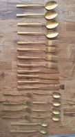 Gold Besteck-Set
