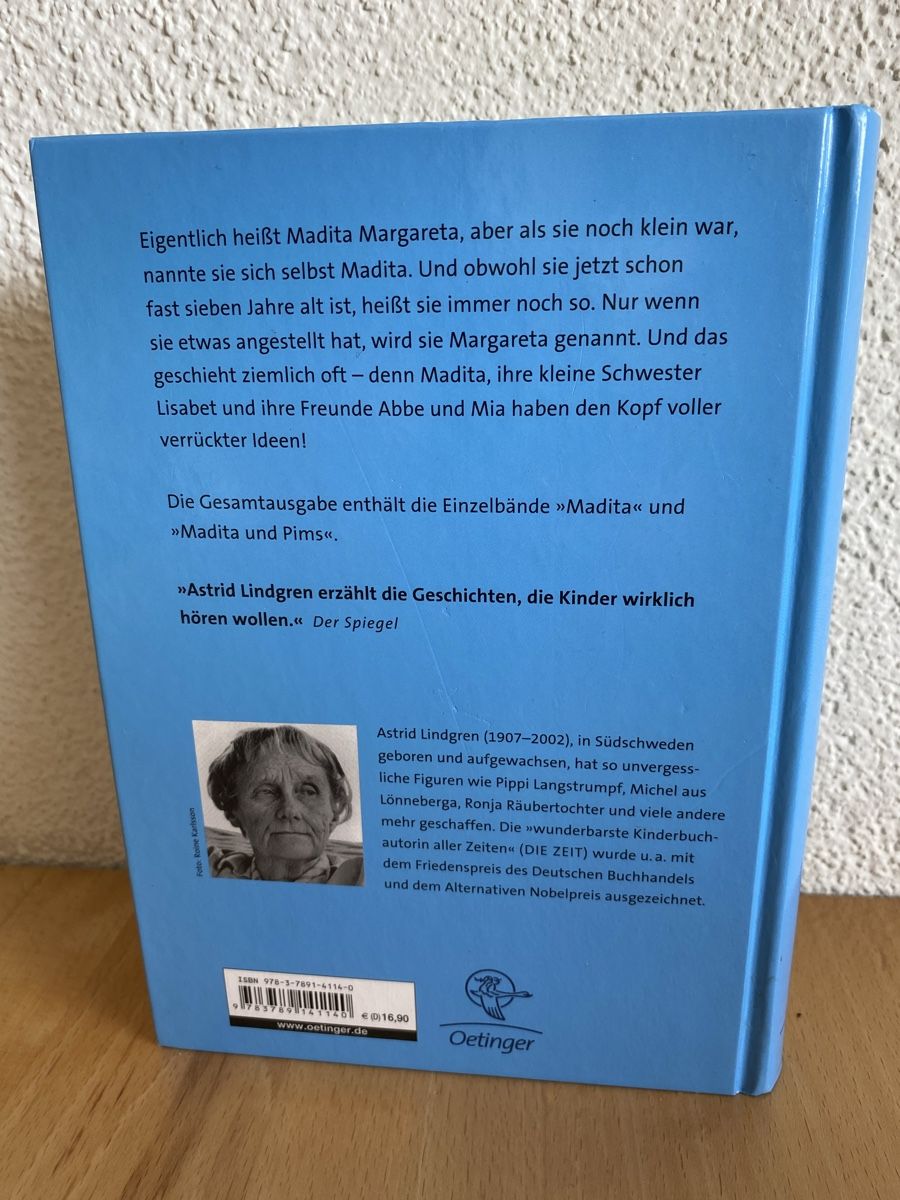 Libri: Madita - Astrid Lindgren – Usato da Schwarzenburg venduto da Michellu 2