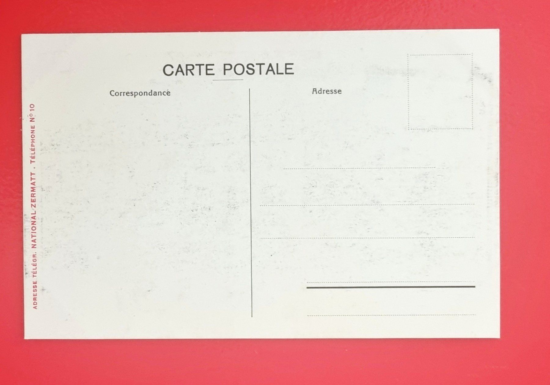 Cartoline postali: Zermatt - Hotels - Dorfstrasse - 1913 – Usato da Rothrist venduto da RROENK 1