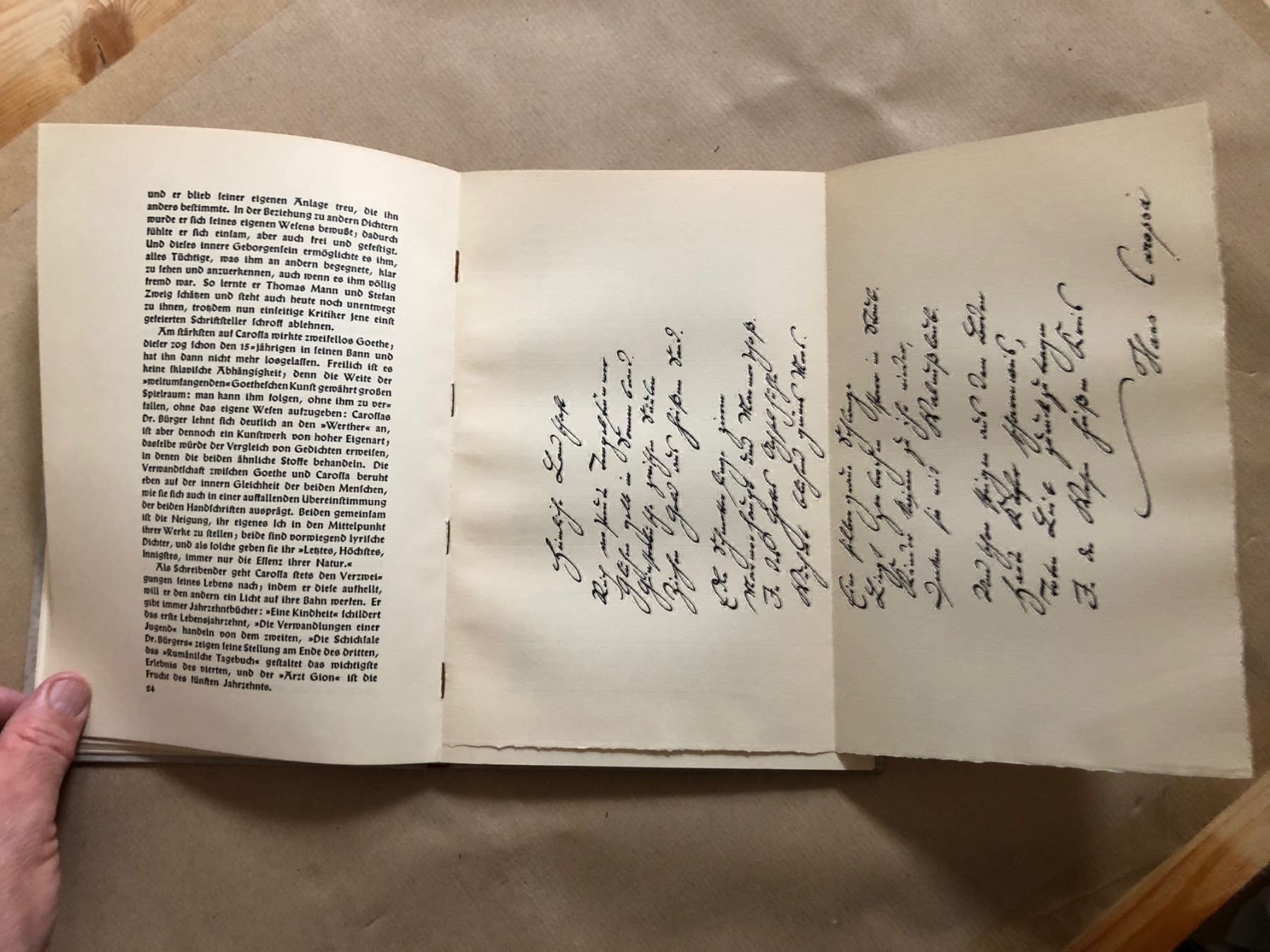 Libri: Dr. Giuseppe Clivio: Hans Carossa – Usato da Zürich venduto da allp 4