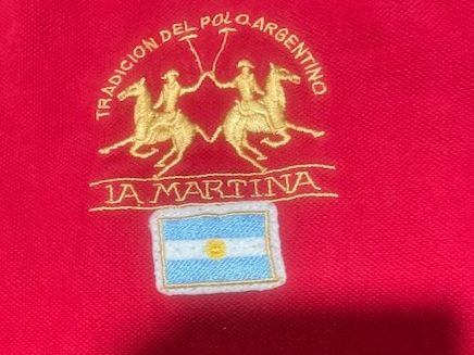 La Martina Magliette Polo: echtes POLO  T shirt - Martina  - Argentinien – Usato da Romanshorn venduto da Knut4 2