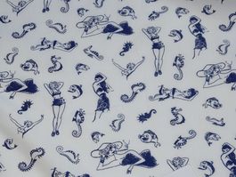 Top Italienische Baumwolle leicht 1.50x1x50 Beachparty