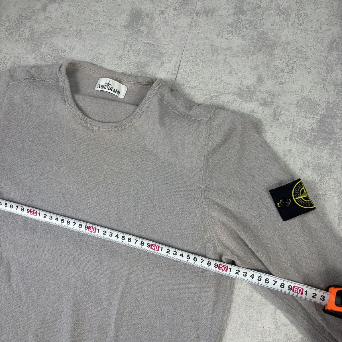 Stone Island Maglioni & Felpe: Pull Fin Stone Island Gris Taupe - Taille L   – Nuovo (secondo la descrizione) da Hauterive NE venduto da Leo_o 5