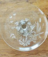 Tortenplatte mit Fuss- Wiesengrund vom Walther Glas