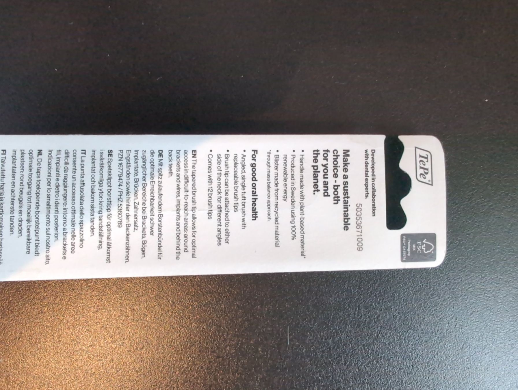 Zahnpflege: TePe Interspace Medium Einbüschelbürste + 12 Köpfe, neu OVP – Neu und originalverpackt aus Hindelbank von bue_w6rb 1