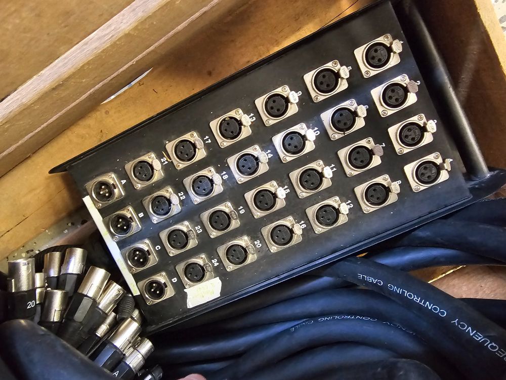Multicore Stagebox 28 Kanal XLR (Gebraucht) in Neuhausen für CHF 99 ...