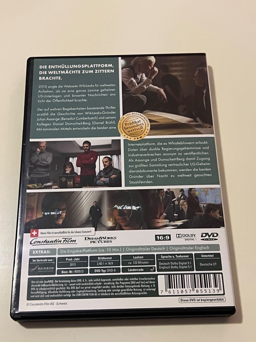 Tutti i DVDs: Inside Wikileaks DVD – Usato da Altstätten SG venduto da sheamus 1