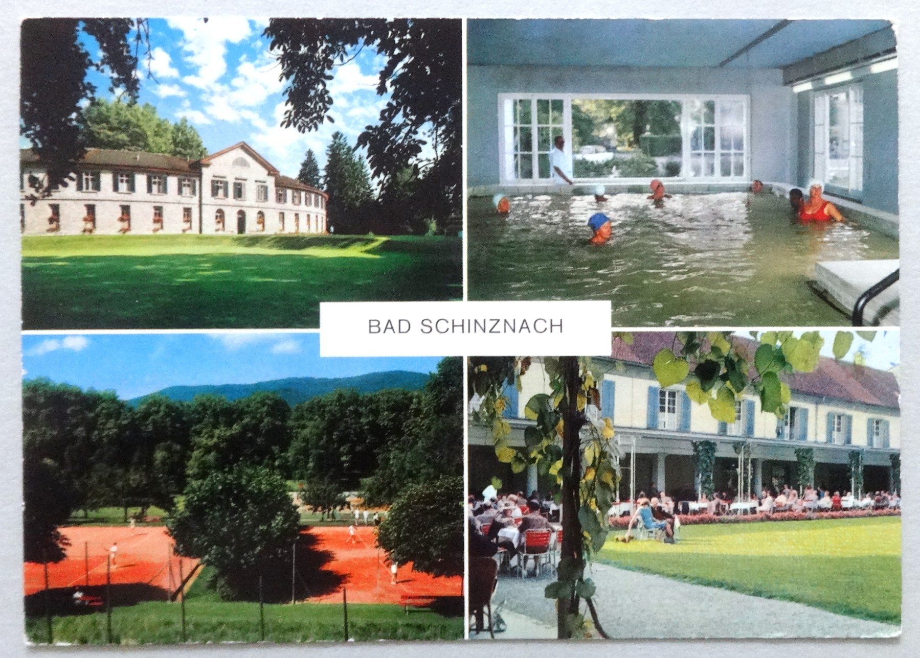 Cartoline postali: Parkhotel Kurhaus, Bad-Schinznach – Usato da Fétigny venduto da Billy2miny