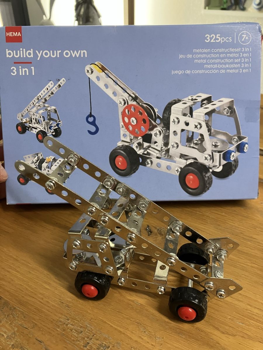 Kit di costruzioni: Metal construction set – Usato da Röschenz venduto da RS4147