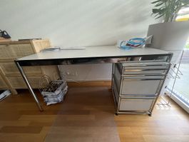 USM Haller Schreibtisch weiss