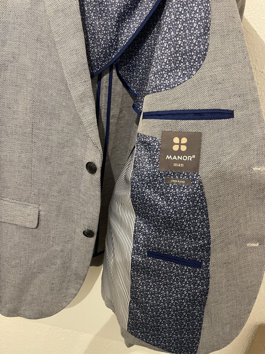 Anzüge: Blazer Manor man linen blend – Gebraucht aus Jona von Nanuksiglu 5