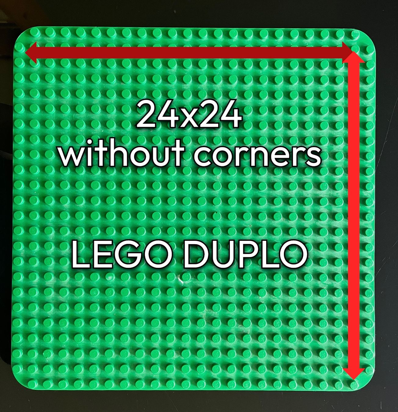 Assiettes: Big LEGO DUPLO Baseplate – D'occasion à Brugg AG par Nicolasticot