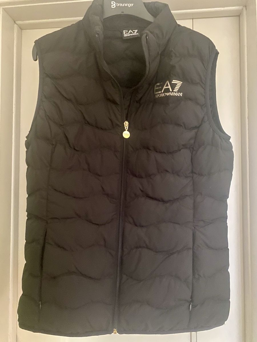 Armani Gilet & Giacche senza maniche: EA7 Emporio Armani Steppweste schwarz Gr. L – Nuovo (secondo la descrizione) da Matten b. Interl venduto da Kings-Fashion