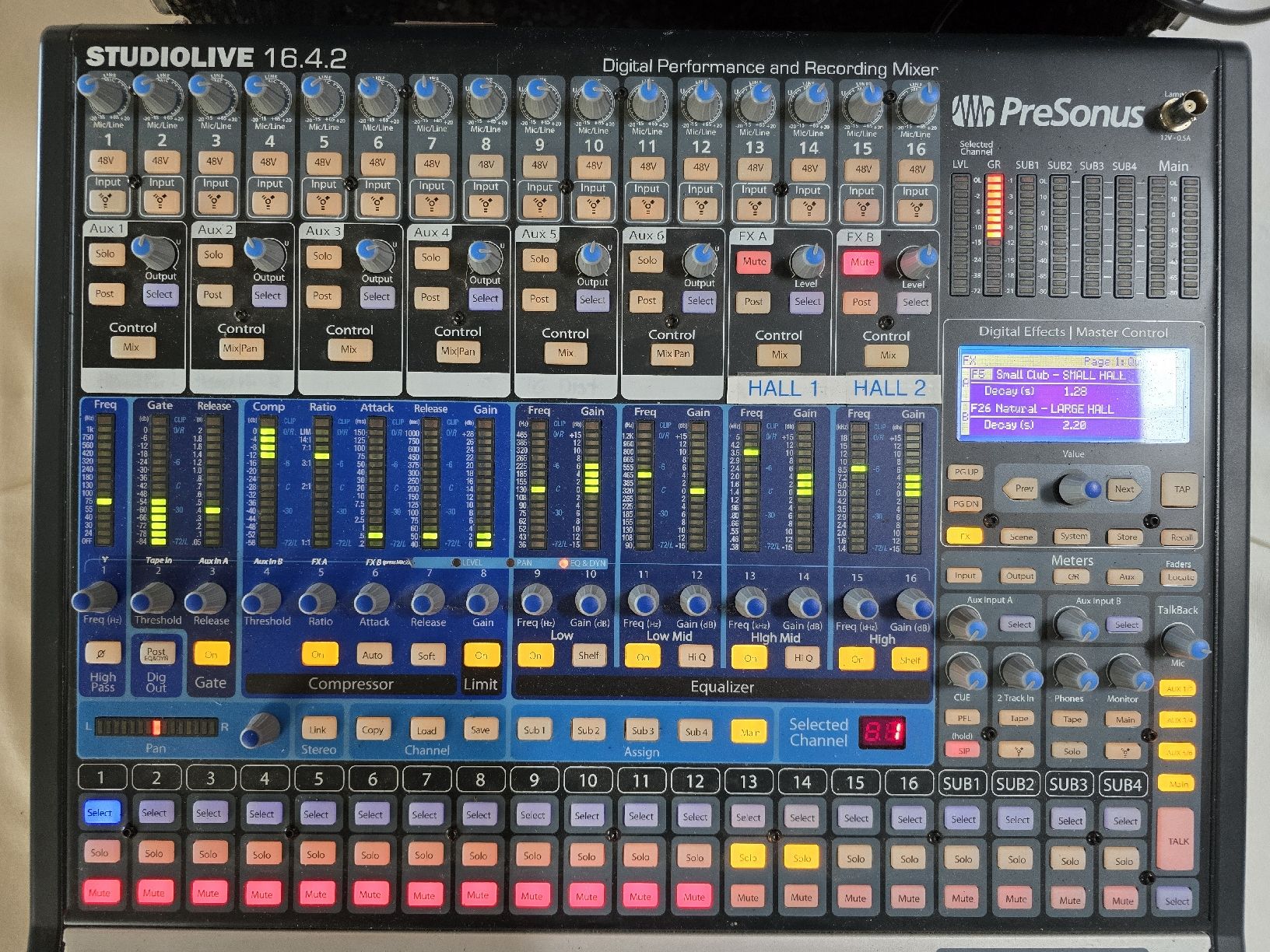 PreSonus Console di mixaggio: PreSonus StudioLive 16.4.2 Digital  Mischpult inkl. Case – Usato da Boswil venduto da RobHerst 7