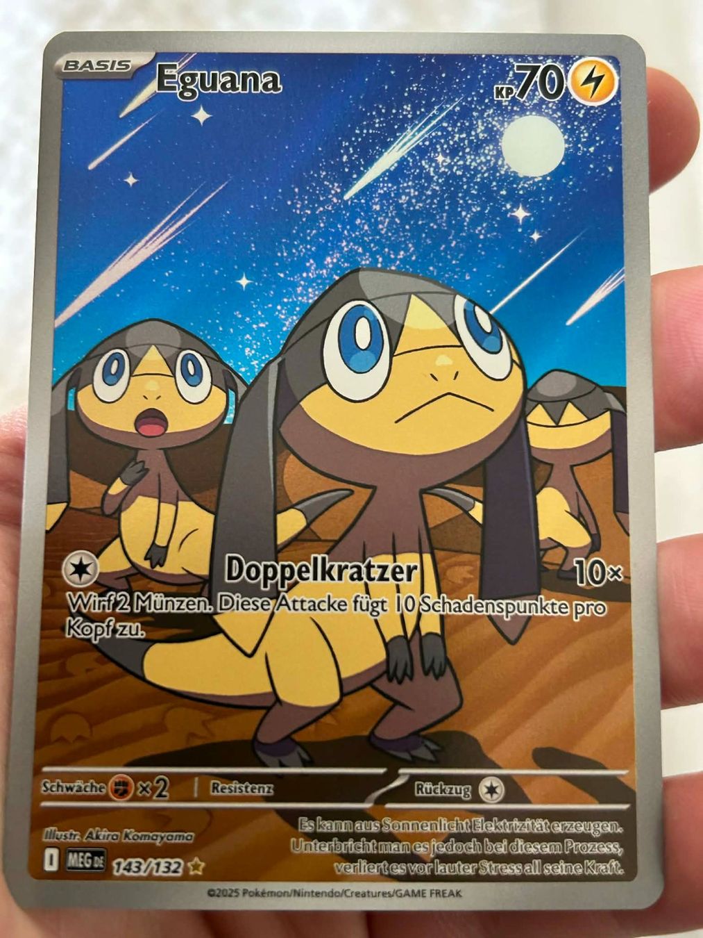 Pokémon Carte collezionabili: Pokémon Eguana Illustration Rare Mega Entwicklung – Nuovo (secondo la descrizione) da Bern venduto da Flo_Brunner