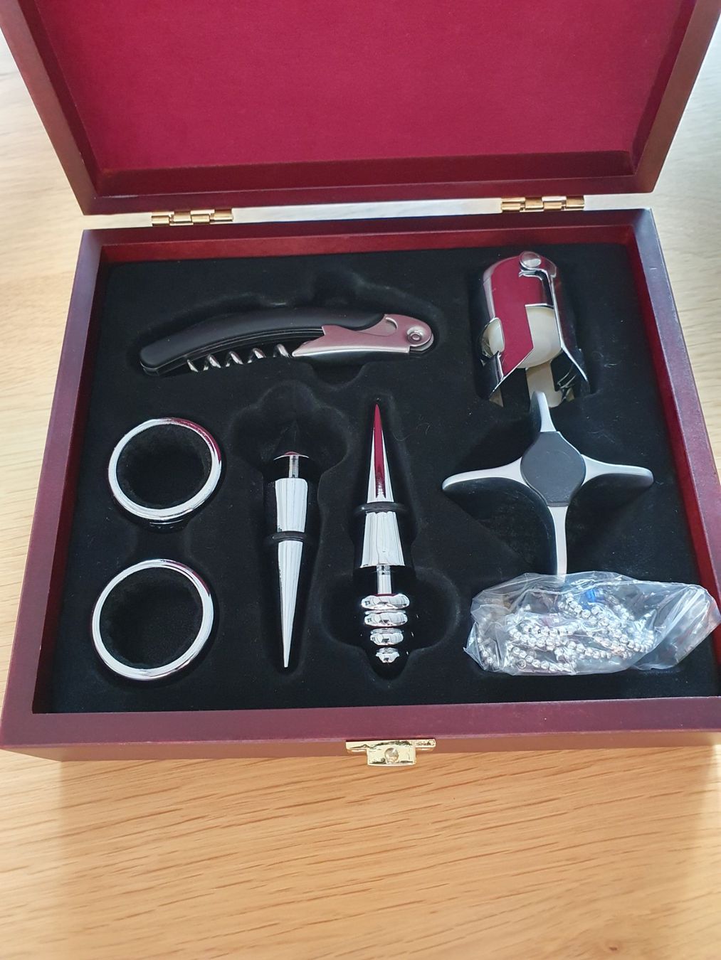 Set di posate: Fackelmann Wein/Champagne Geschenk Set – Nuovo (secondo la descrizione) da Flawil venduto da sba97 3