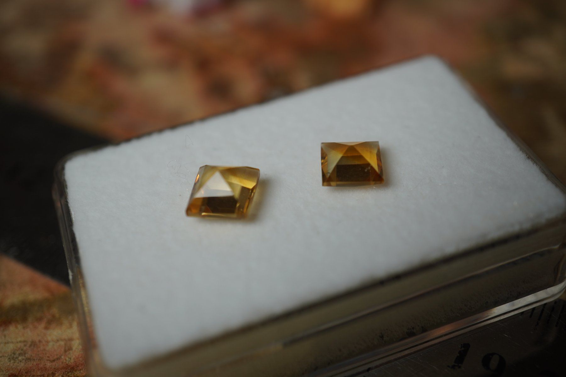 Pietre preziose: Citrin  Brasilien  2 Stück   3.19ct – Nuovo e nell'imballaggio originale da Eschenbach SG venduto da topstone 6