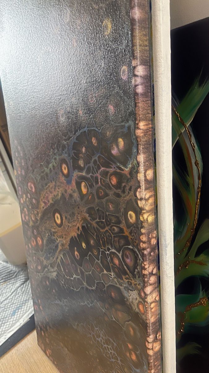 Gemälde: Acryl Pouring 40/80 – Gebraucht aus Trimbach von Alessia75 2