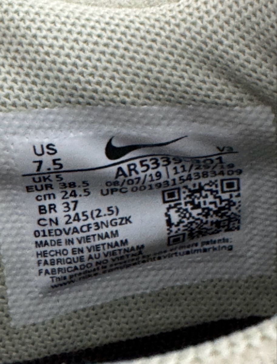 Nike Damenschuhe: Nike Air Force 1 Low Sage - Olive – Neu (gemäss Beschreibung) aus Genève von lei_p98q 5