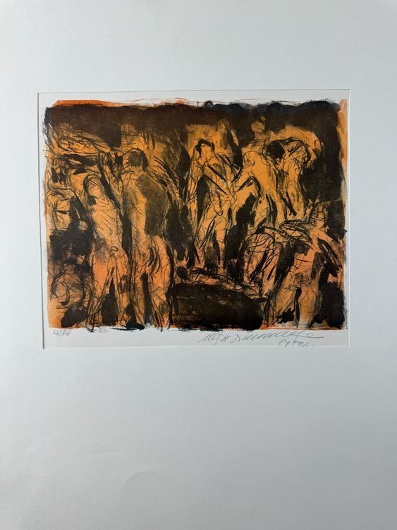Grafica & Litografie: Manfred Henninger LITHOGRAPHIE SIGNIERT NUMMERIERT – Usato da Gersau venduto da grafik-kunst 4